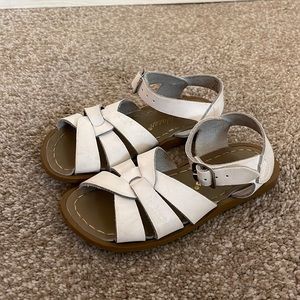 Salt Water Sandals By Hoy Shoe The Original Sandal, White, 7M US Toddler